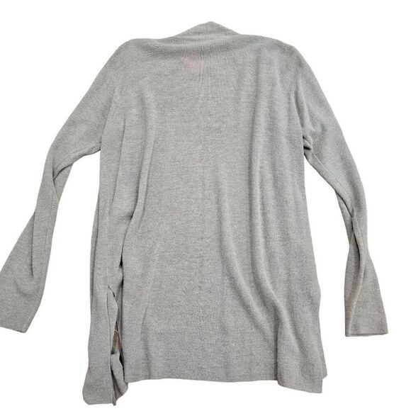 Eileen Fisher Cardigan Sweater Women's Grey Size Small Open Drape Long Sleeve - Picture 7 of 7